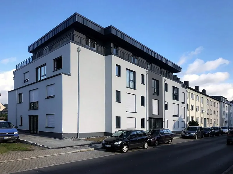 14-Familienhaus mit 16 Außenstellplätzen in Leverkusen – Referenzprojekt der REBAS GmbH
