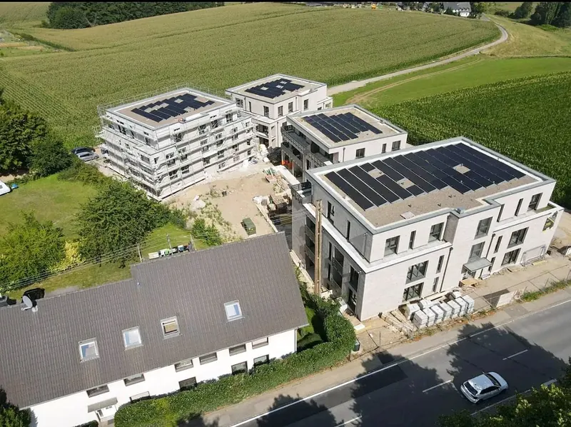 Quartier Birk: 50 Wohnungen und 70 Tiefgaragenstellplätze in Lohmar-Birk – Referenzprojekt der REBAS GmbH